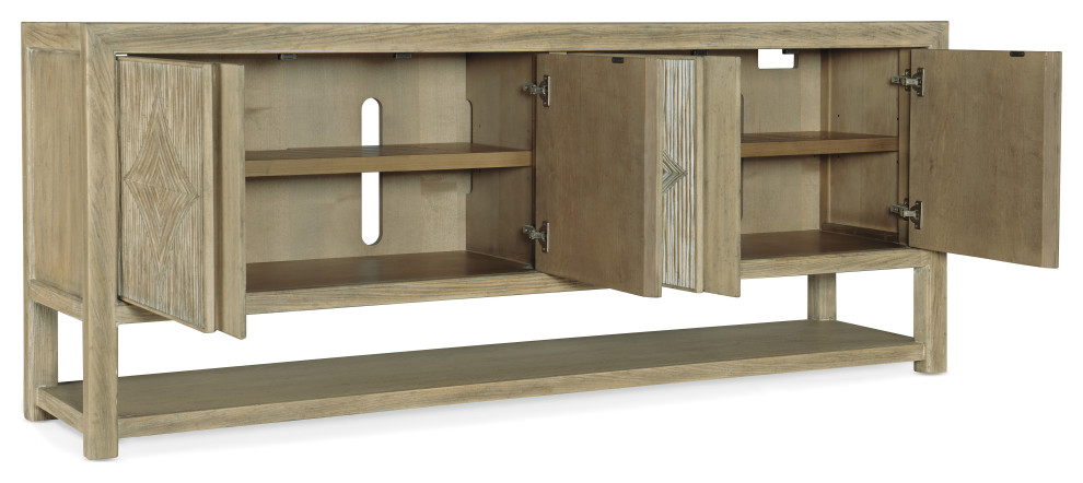 Surfrider Entertainment Console   Farmhouse   Console Tables   by HedgeApple  Houzz