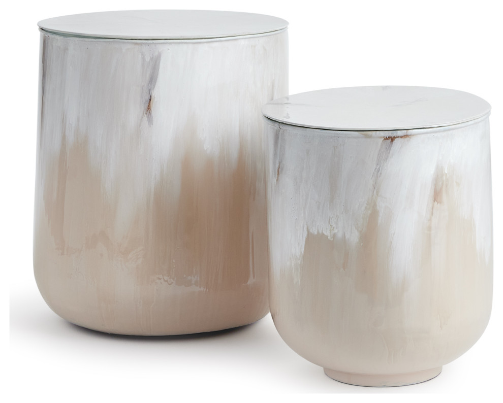 Santos Storage Tables  Set of 2   Contemporary   Side Tables And End Tables   by Napa Home  ampGarden  Houzz