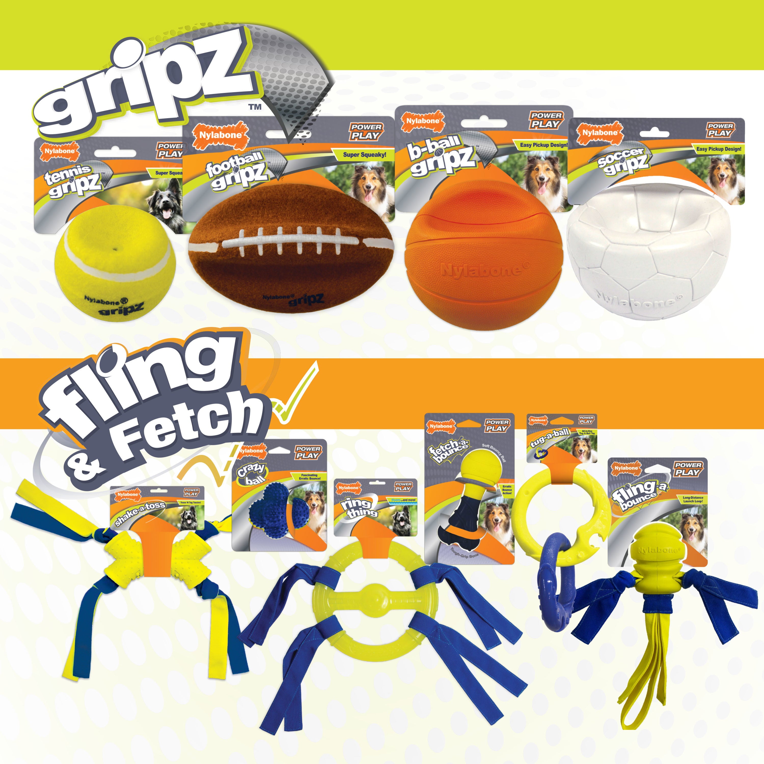 Nylabone Power Play Ball for Dogs Crazy Ball Large (1 Count)