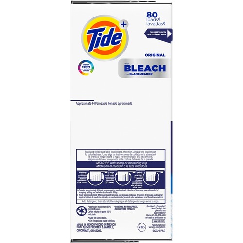 Procter amp Gamble Professional Tide Vivid Plus Bleach Detergent  PGC84998