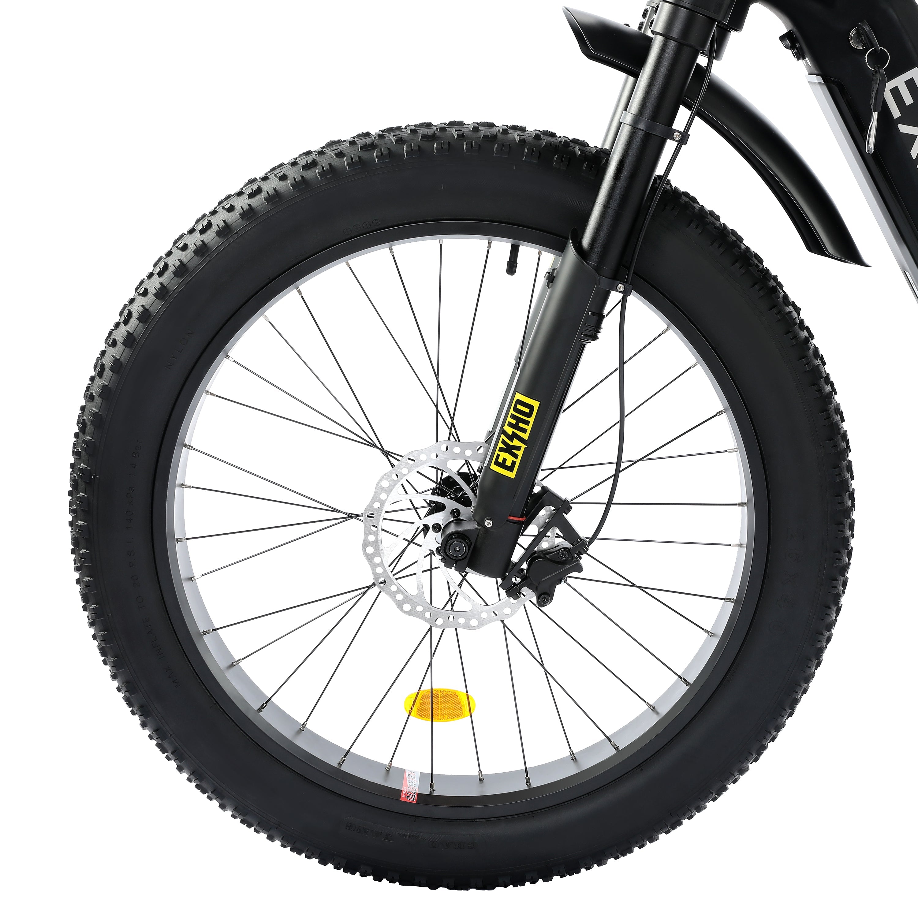 Ecotric Explorer All Terrain Anti-Skid Fat Tire For Comfort Off-Road Riding 750W Electric Bike