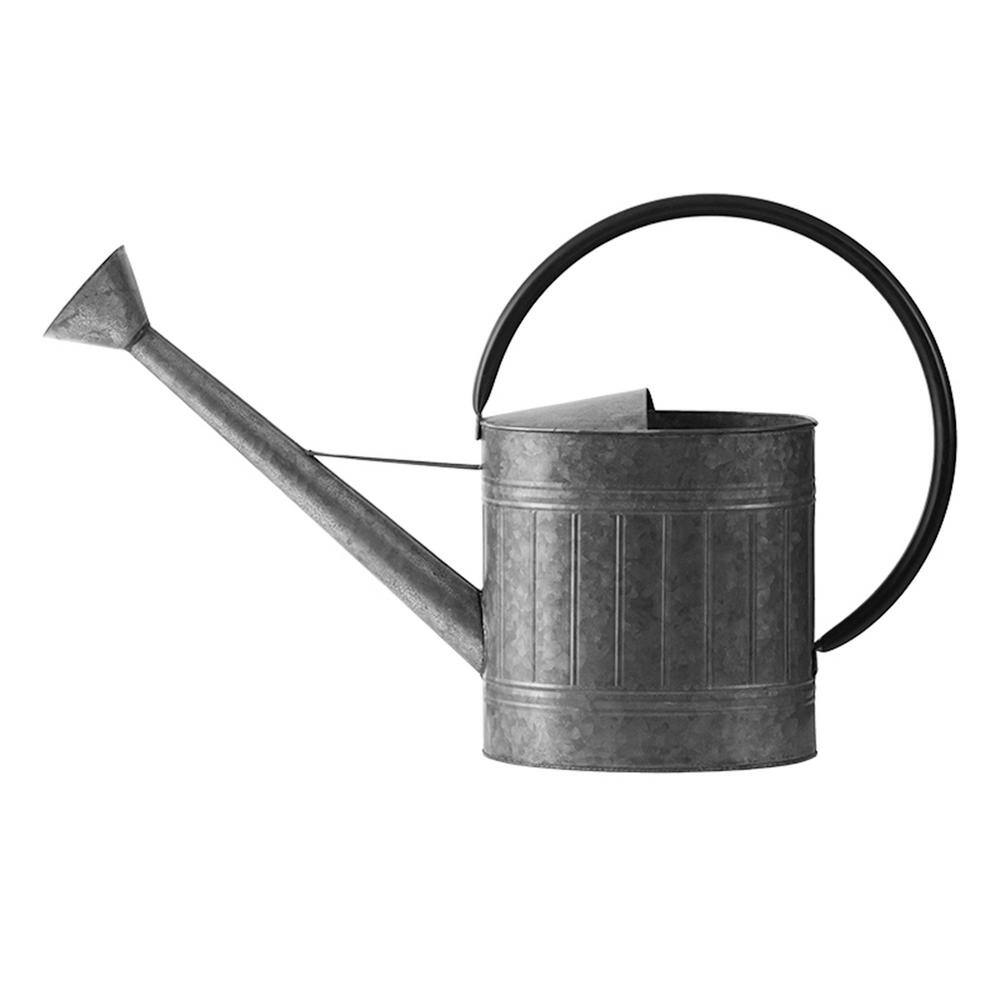 A  B Home Metal Watering Can - Grey 44256