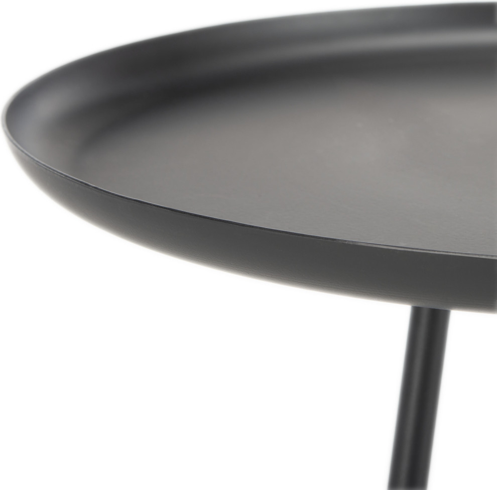 Delia Handle Side Table   Contemporary   Side Tables And End Tables   by HedgeApple  Houzz