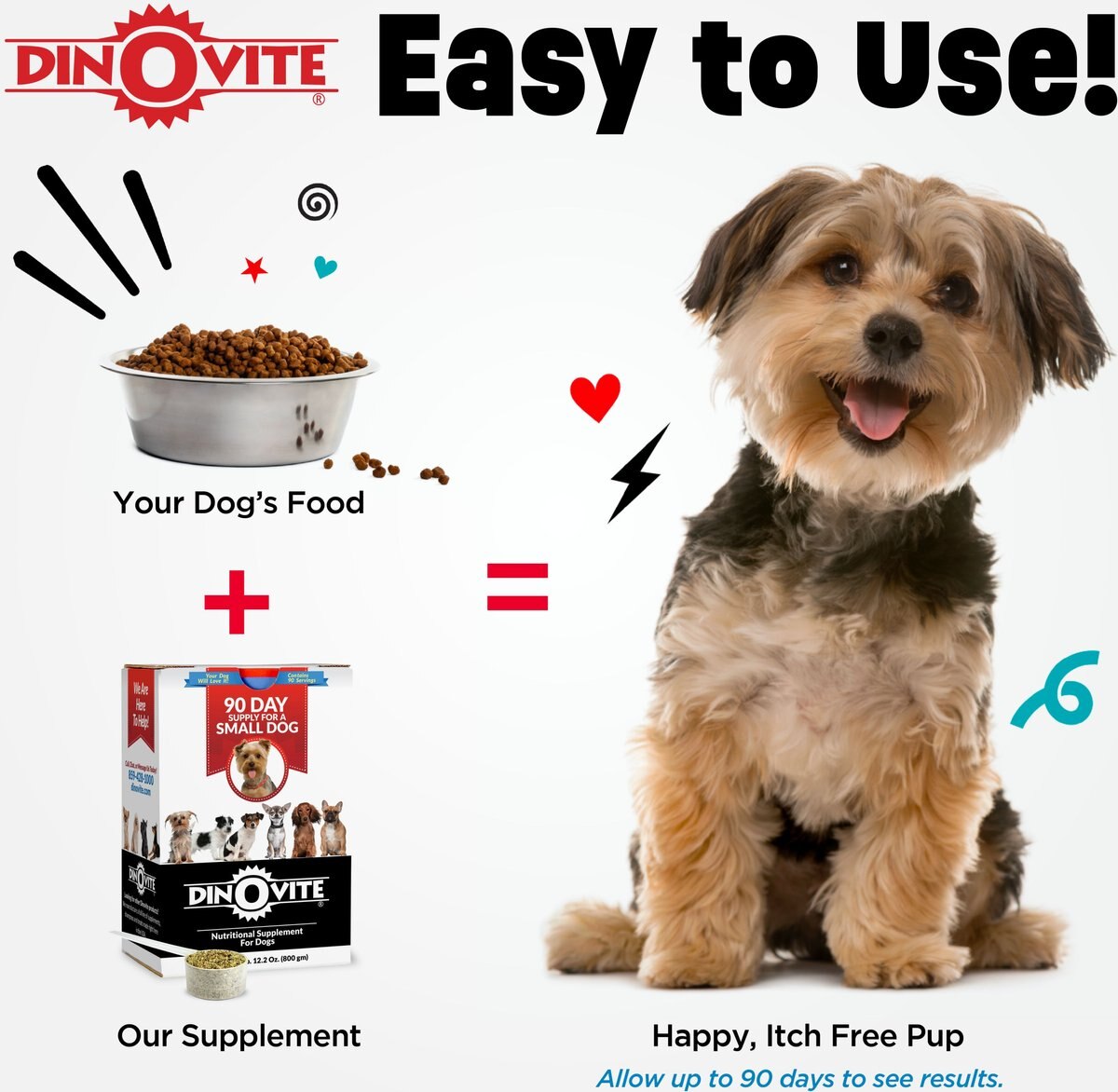 Dinovite Small Dog Supplement