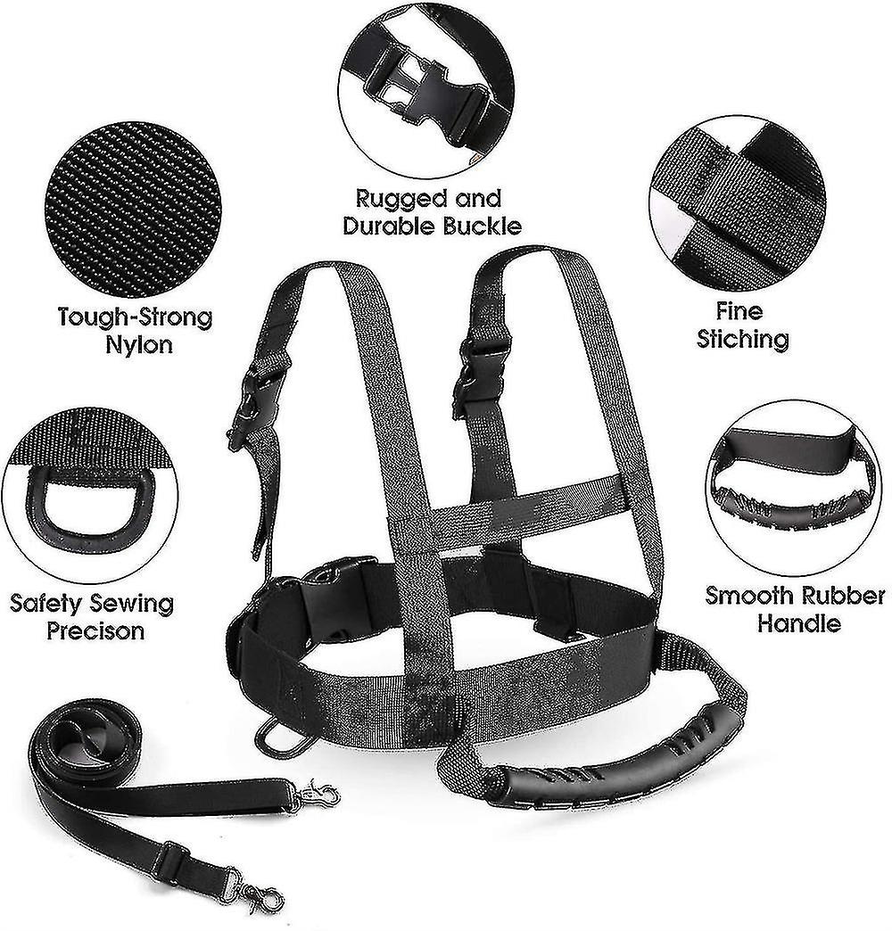 Kids Ski And Snowboard Training Harness Toddler Skiing Harness With Removable Leash