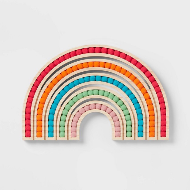 Felt Ball Rainbow Kids x27 Wall Decor