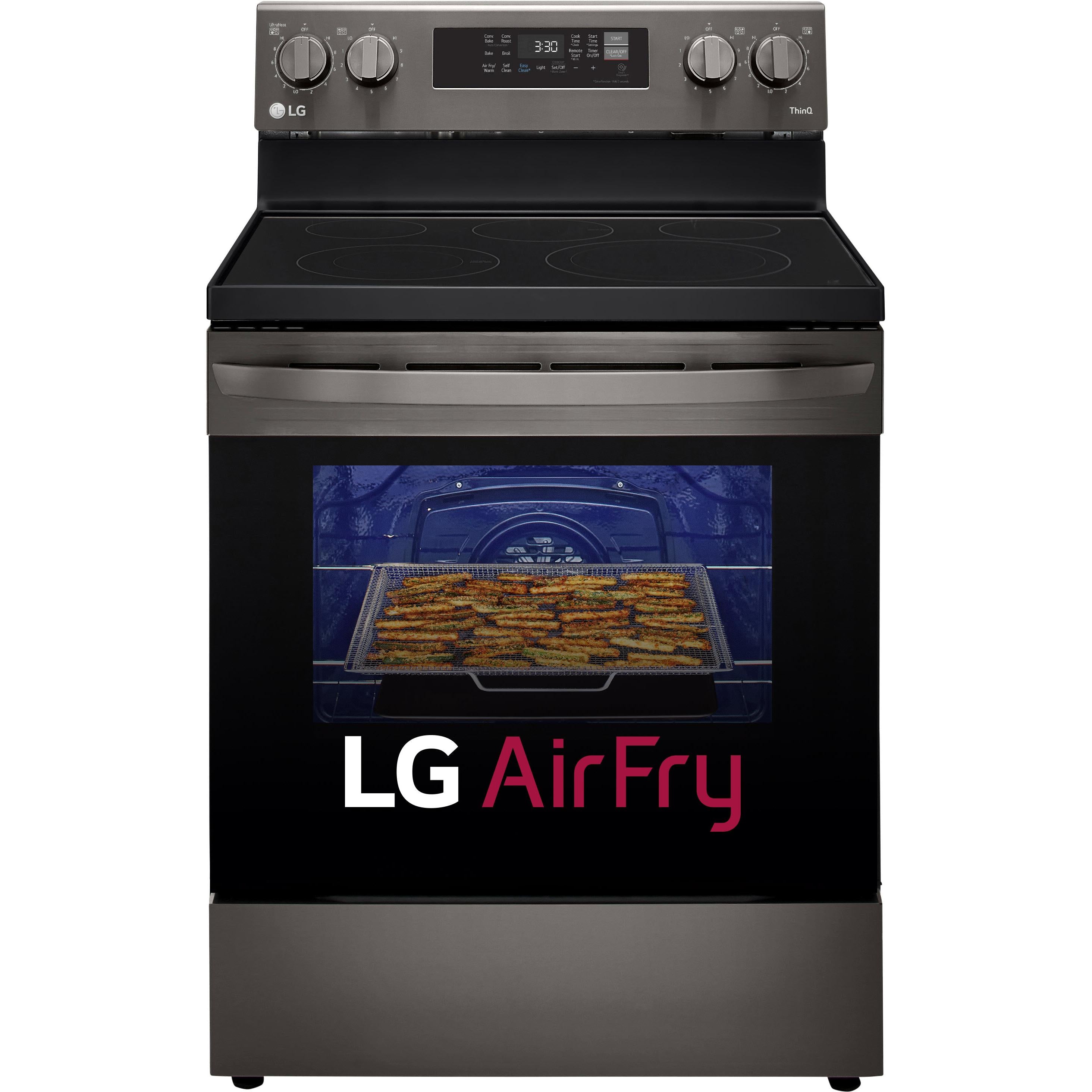 LG 30-inch Freestanding Electric Range with Wi-Fi Connectivity LREL6323D