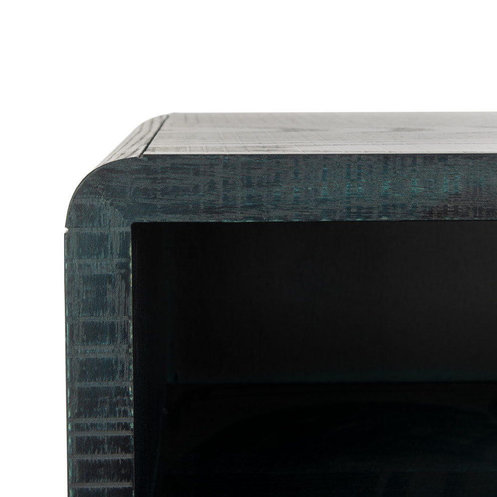 Safavieh Couture Alfie 2 Door Side Table   Midcentury   Side Tables And End Tables   by Safavieh  Houzz