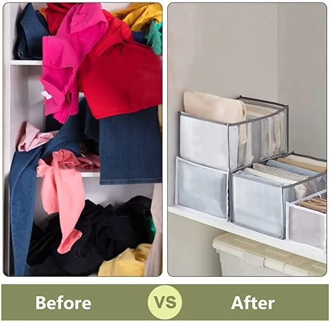 🔥   47% OFF🔥🔥Wardrobe Clothes Organizer & Buy 6 Get Extra 20% OFF