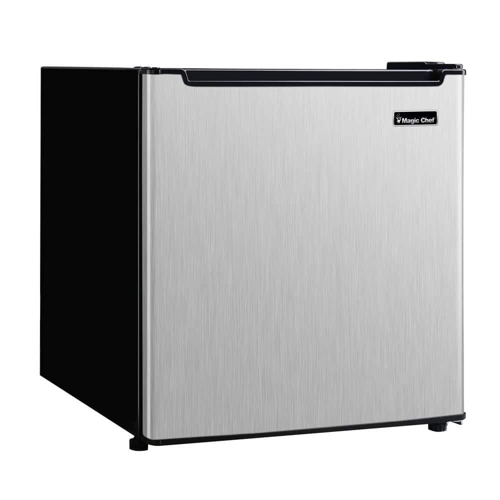 Magic Chef 17 cu ft Freezerless Mini Fridge in Stainless Steel