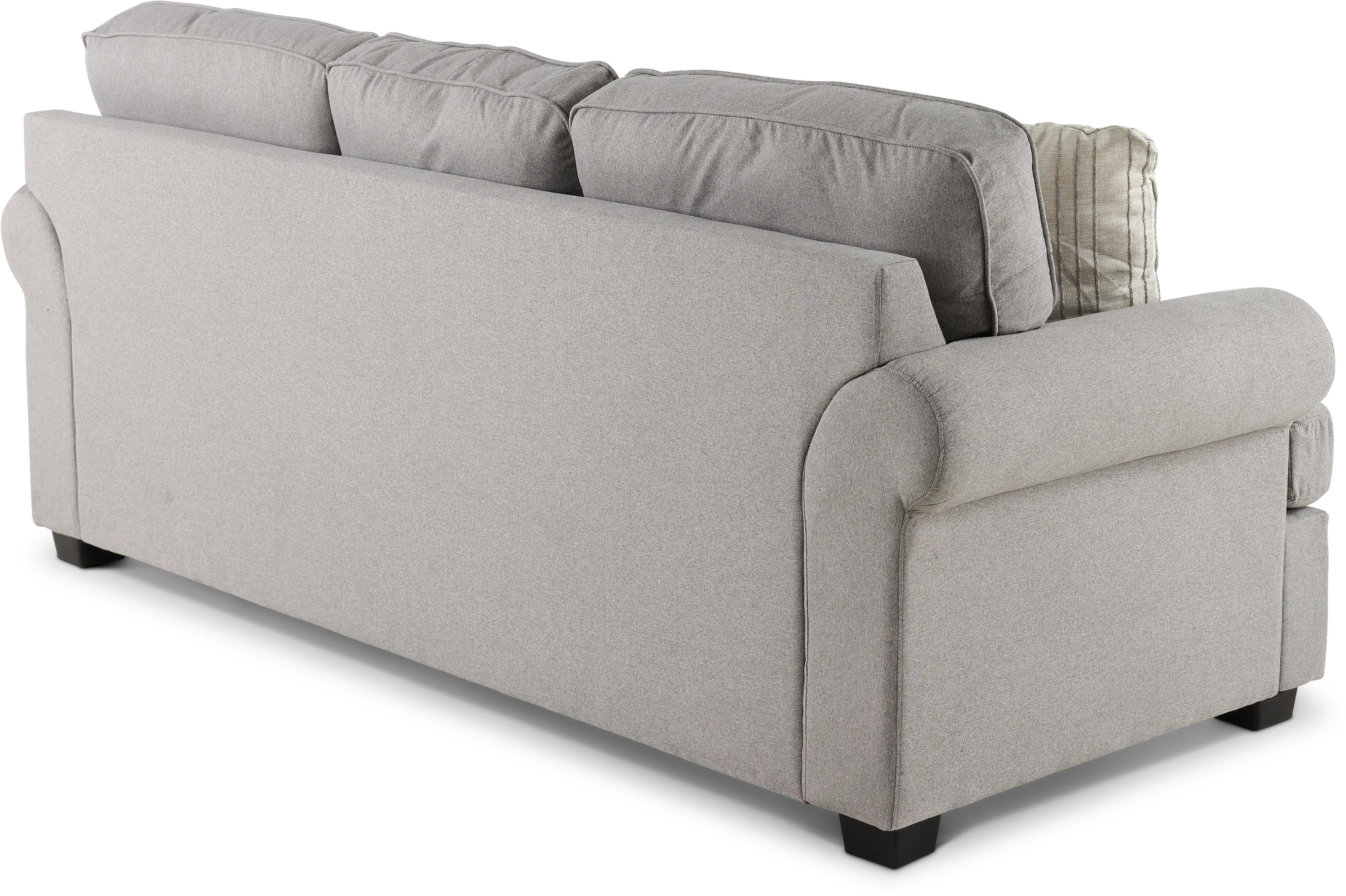 Tranquility Light Gray Queen Sofa Bed with Chaise