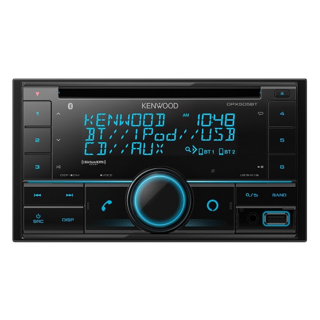 Kenwood Dpx505bt Bluetooth Usb Double Din Cd Receiver