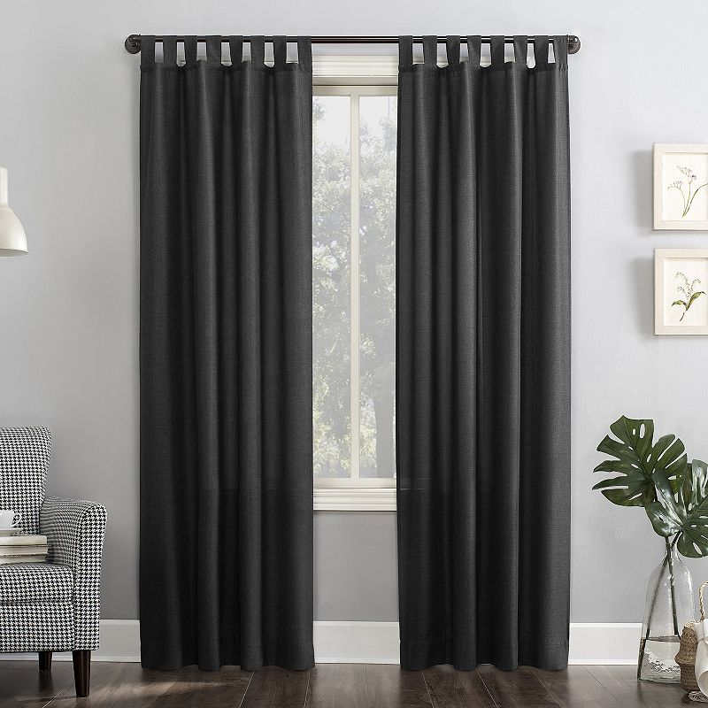 No. 918 1-Panel Jacob Tab Top Window Curtain