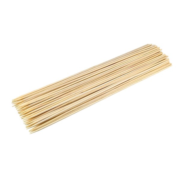 Bamboo Skewers Natural Wood Sticks for Hot Dog Kebab Sausage