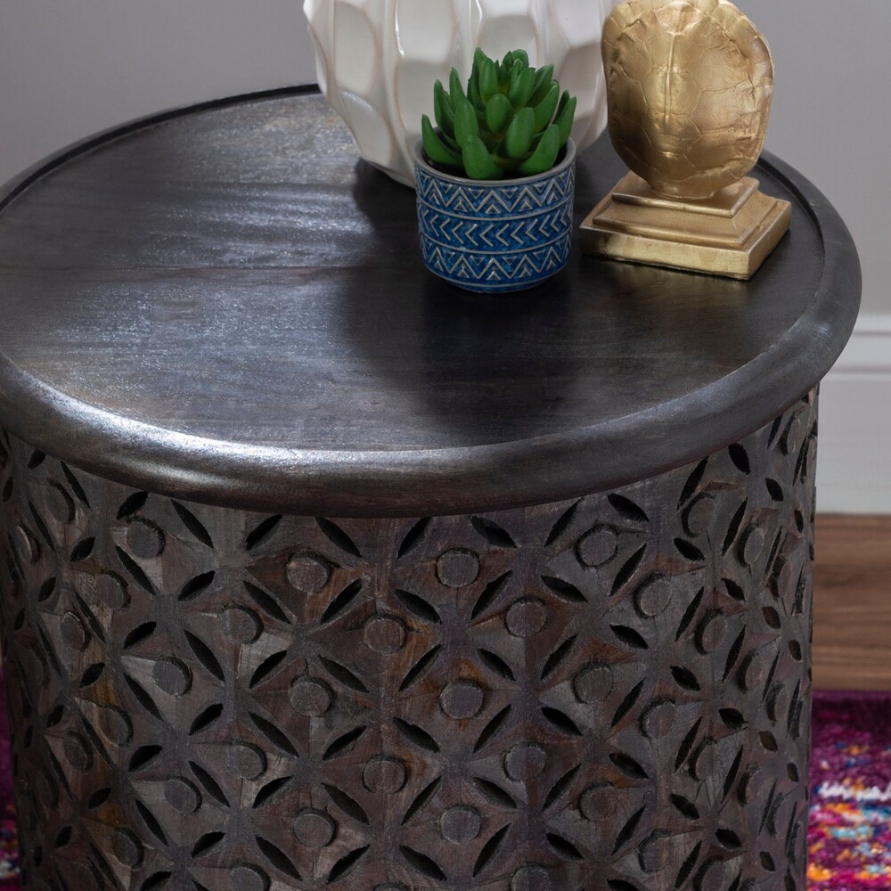 Jennifer Boho Round Side Table