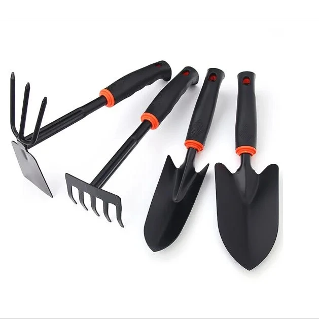 4PCS 6pcs Home Use Gardening Heavy Duty Gardening Tools Kit Portable Digging Planting Garden Shovel Hand Tools