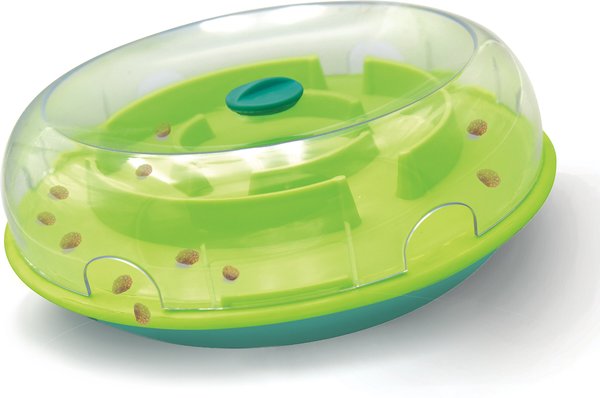 Nina Ottosson by Outward Hound Wobble Plastic Slow Feeder Dog Bowl