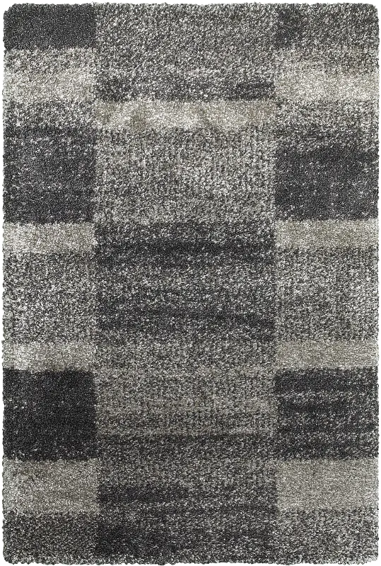 Henderson 5 x 8 Gray and Charcoal Area Rug