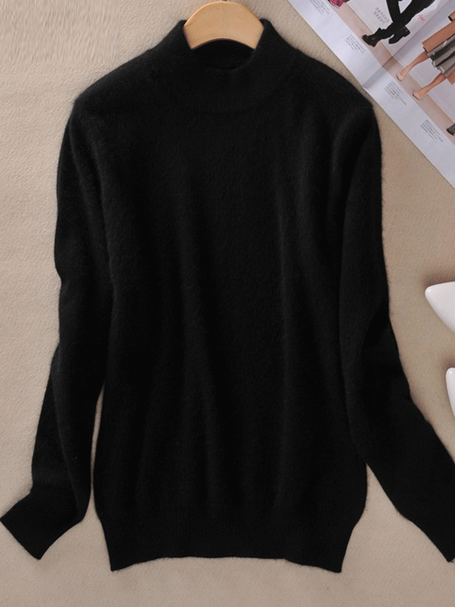 47% Off Women's Half-High Collar Sweater Pullover