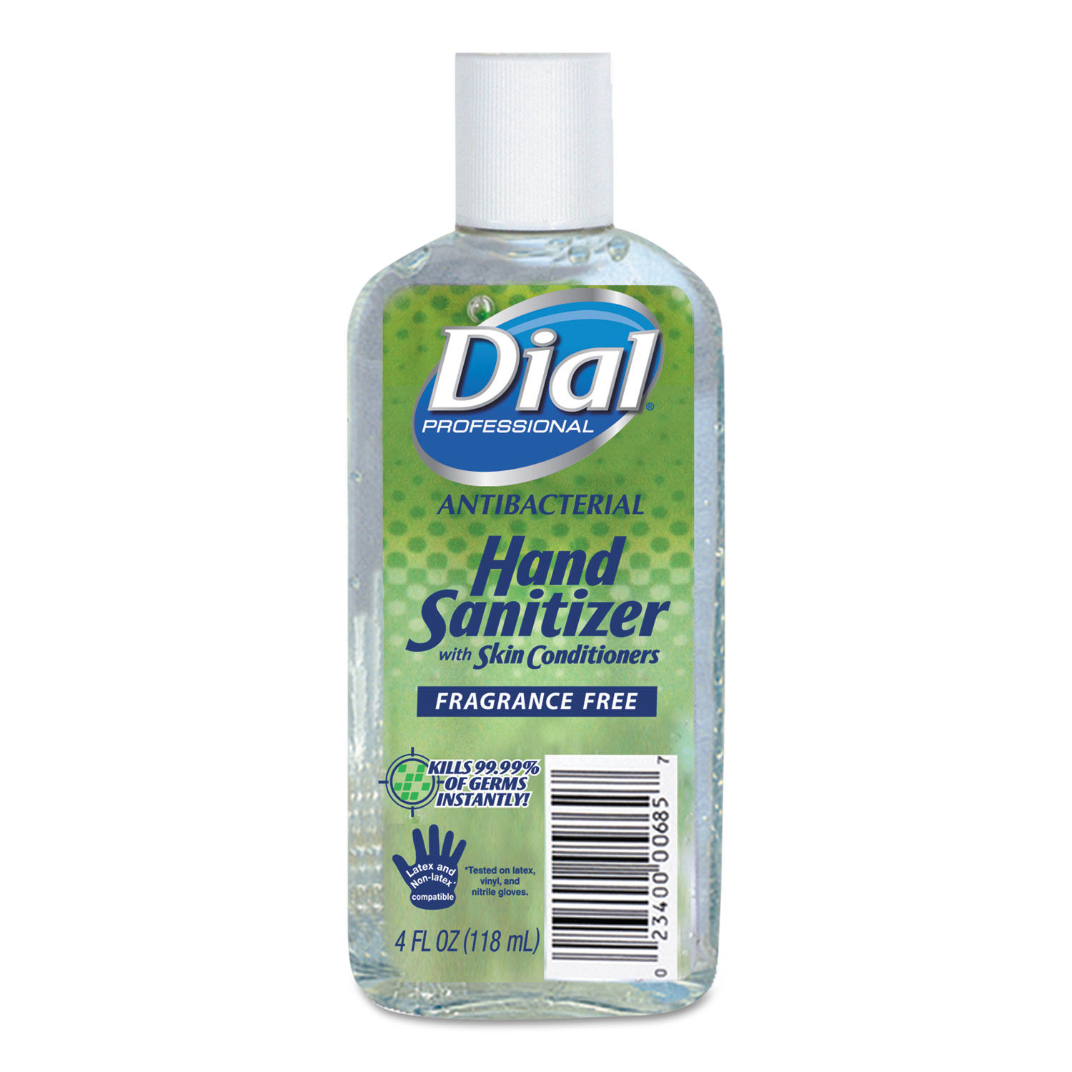 Antibacterial with Moisturizers Gel Hand Sanitizer by Dialandreg; Professional DIA00685