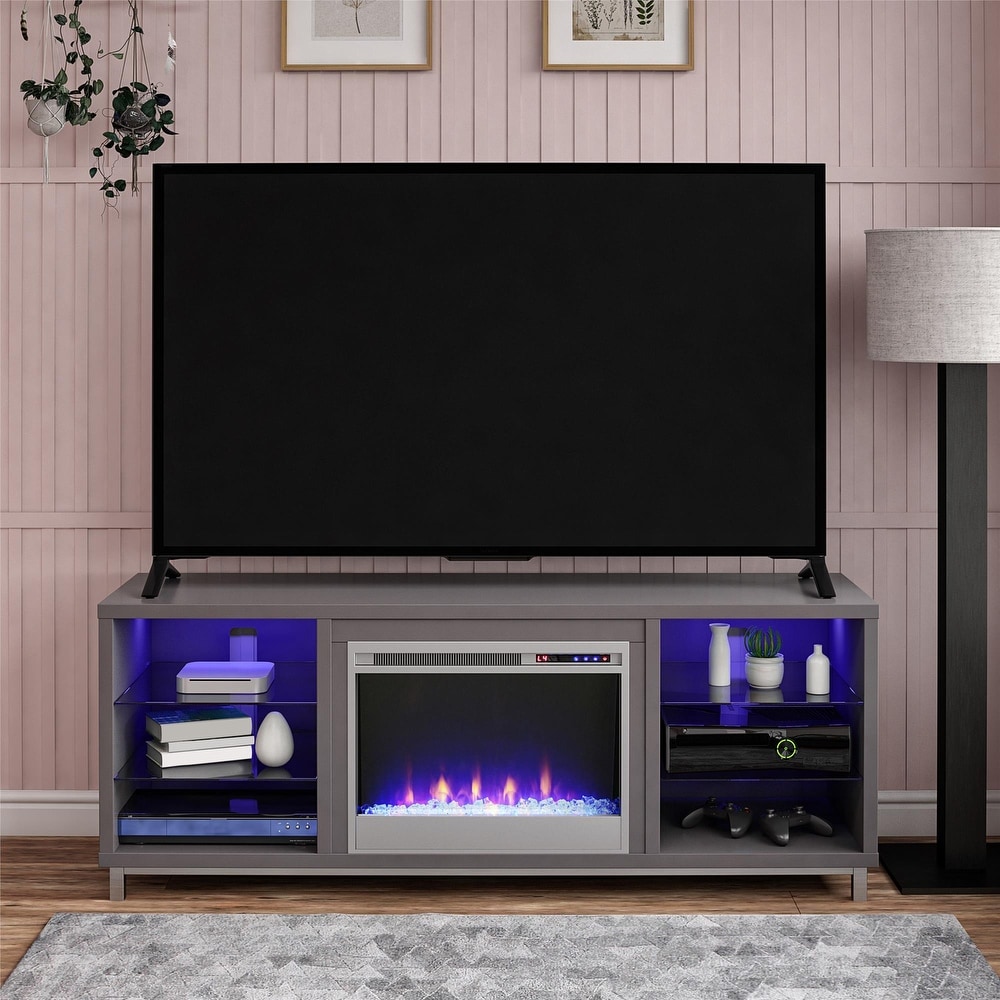 Avenue Greene Westwood Fireplace TV Stand TVs up to 70 Inches Wide