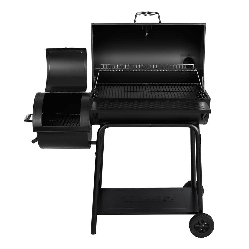 Royal Gourmet 30 in. Charcoal Grill with Offset Smoker CC1830F