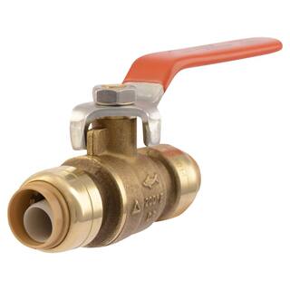 SharkBite 12 in. Push-to-Connect Brass Ball Valve Pro Pack (3-Pack) 22222LFJ3