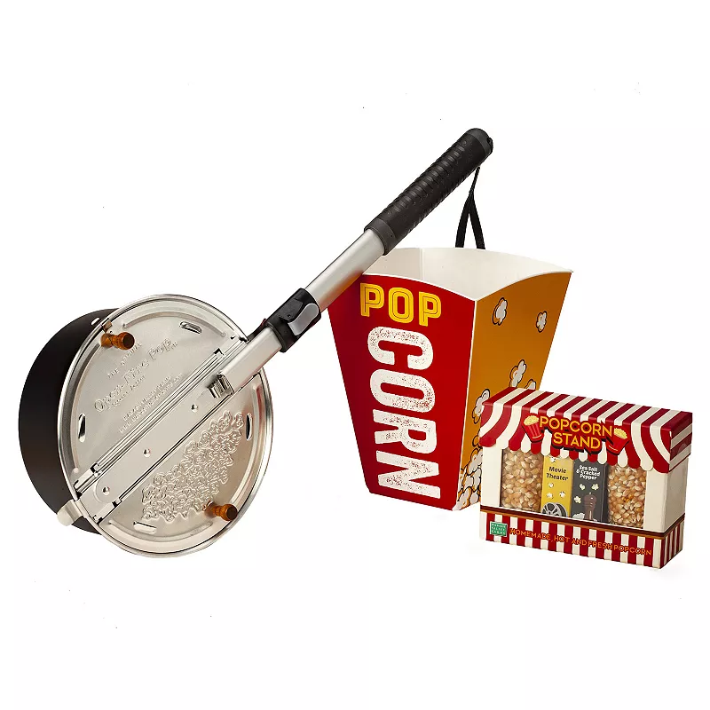 Wabash Valley Farms Open Fire Popcorn Stand Gift Set