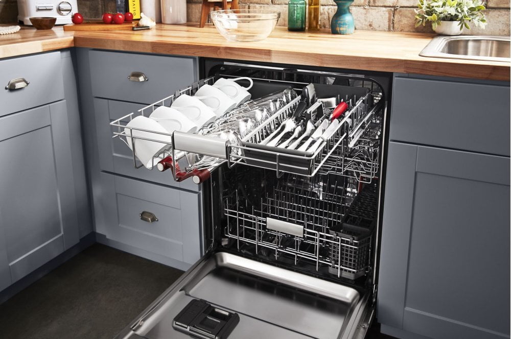 Kitchenaid KDPM804KPS 44 Dba Dishwasher With Freeflex™ Third Rack And Led Interior Lighting - Stainless Steel With Printshield™ Finish