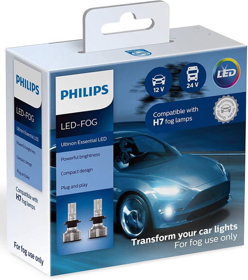 Philips H7 Philips H7 Ultinon LED Fog Light (Pair)