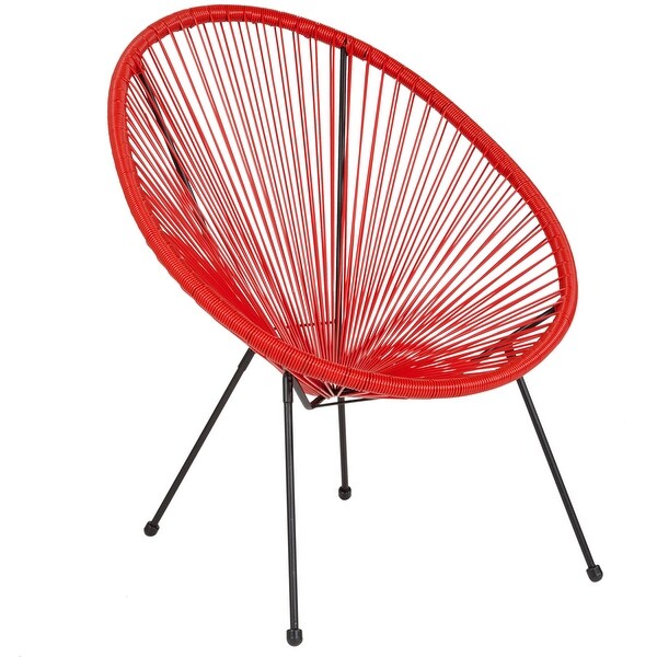 Rattan/ Bungee Papasan Lounge Chair