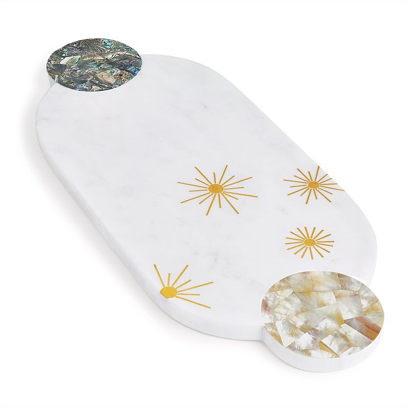 GAURI KOHLI Montenegro Marble Cheese Board - Large