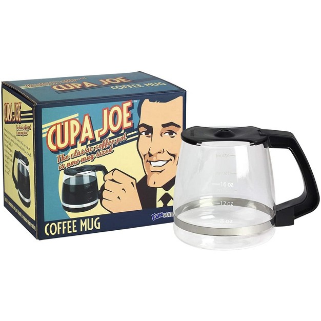 Funwares Cupa Joe 20oz Classic Coffee Pot Shaped Coffee Mug