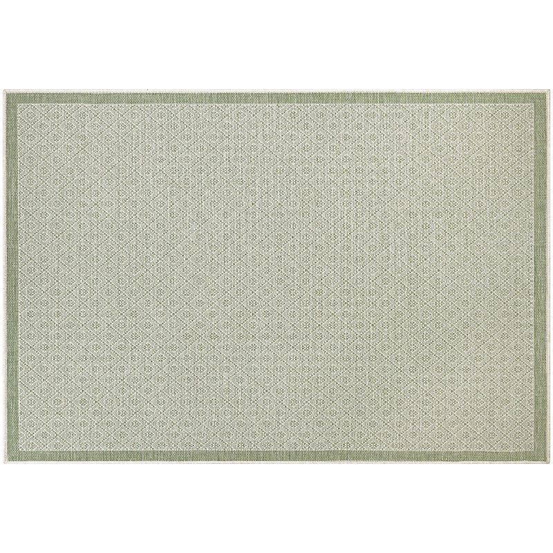 Couristan Monaco Sea Pier Subtle Lattice Indoor Outdoor Rug