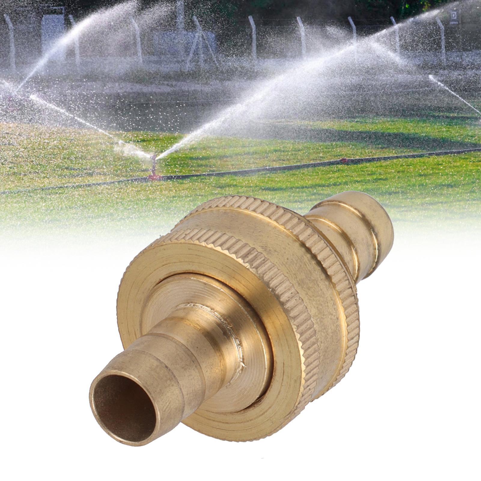 Garden Hose Quick Connector， Brass 3/4 Inch Thread Fitting Quick Release Adapter， Leakproof Water Hose Male And Female Easy Connect Fittings With Wash