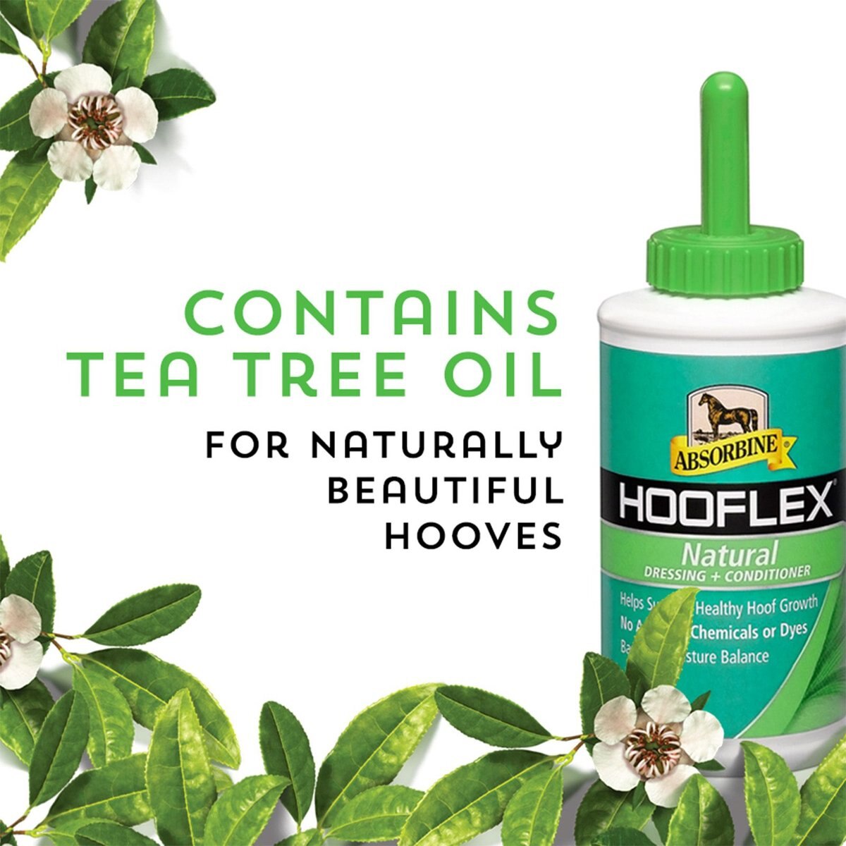 Absorbine Hooflex Natural Horse Hoof Care Dressing and Conditioner