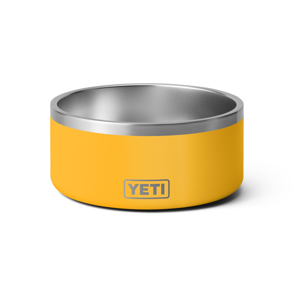 Yeti Boomer 8 Four Cup Dog Bowl Alpine Yellow