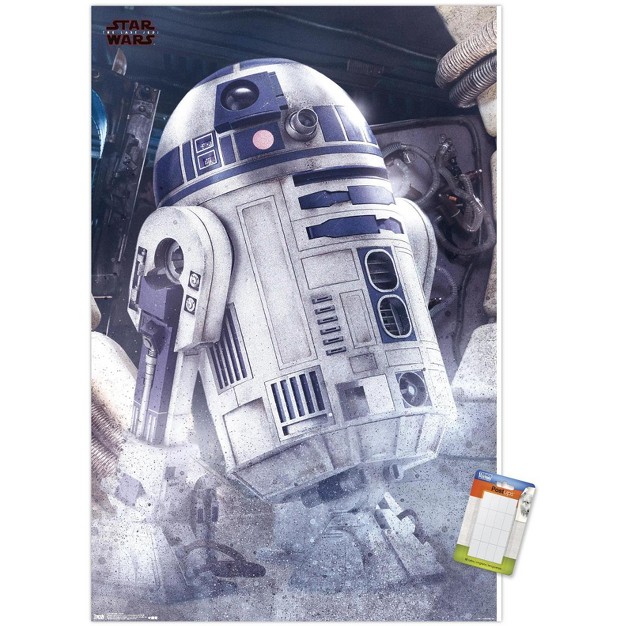 Trends International Star Wars The Last Jedi R2 d2 Unframed Wall Poster Prints