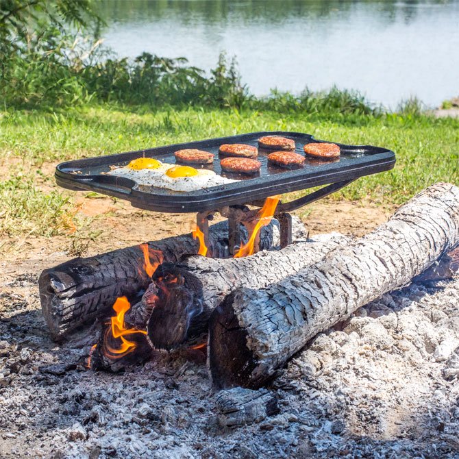 Lodge Fire and Cooking Stand