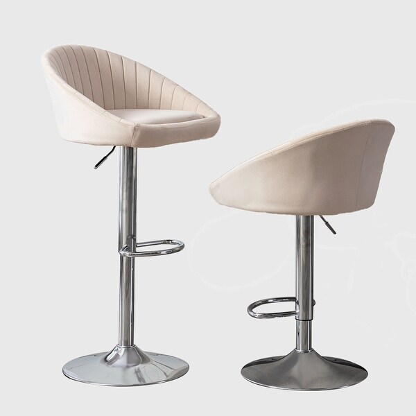 Adjustable Counter Height Bar Stools Set of 2