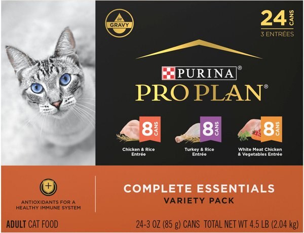 Purina Pro Plan Chicken and Turkey Favorites Variety Pack Canned Cat Food