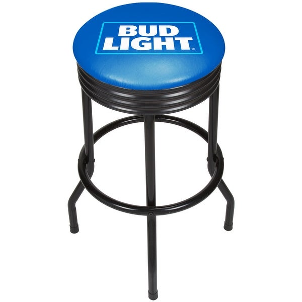 Bud Light Ribbed Bar Stool - 15