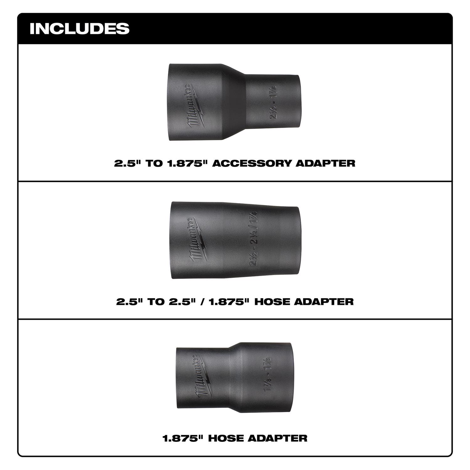 MW Wet/Dry Vac Hose Adapter 1 pc