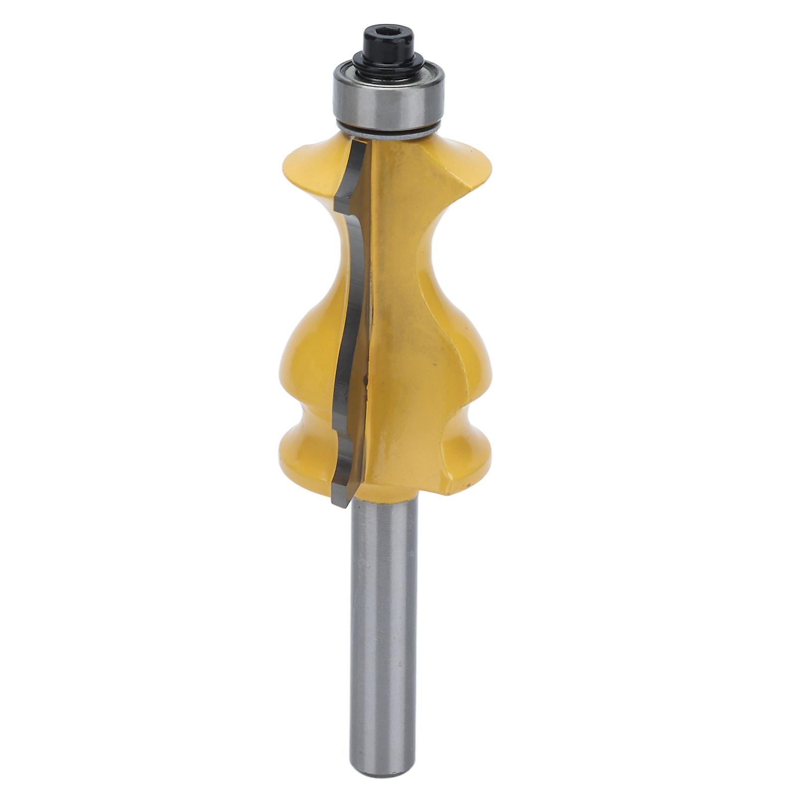 Architectural Molding Router Bit Woodworking Milling Cutter 8mm Shank 28mm Blade Diameter