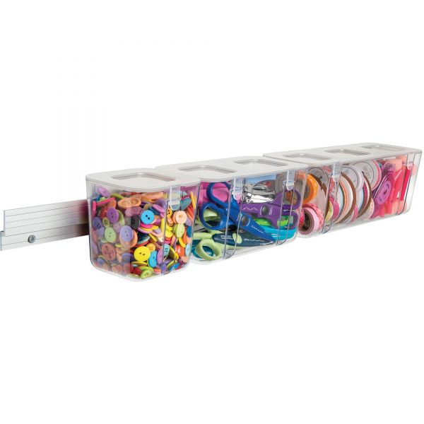 Deflecto Stackable Caddy Organizer Multi-Pack Bundle