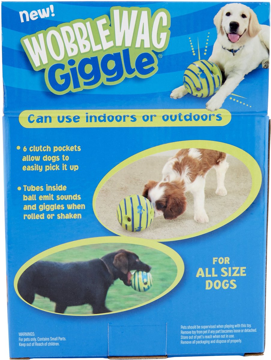 As Seen on TV Wobble Wag Giggle Ball Dog Toy