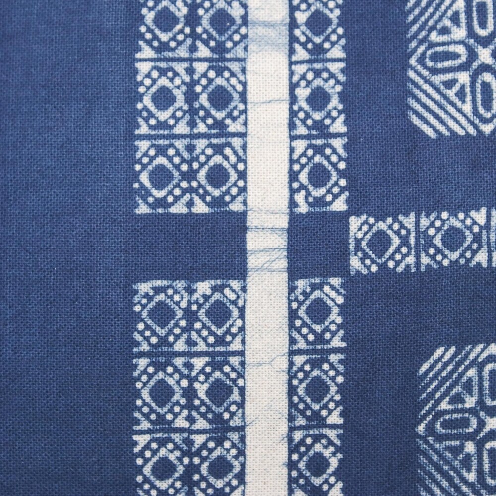 Novica Handmade Indigo Comfort Batik Cotton Pillow Sham