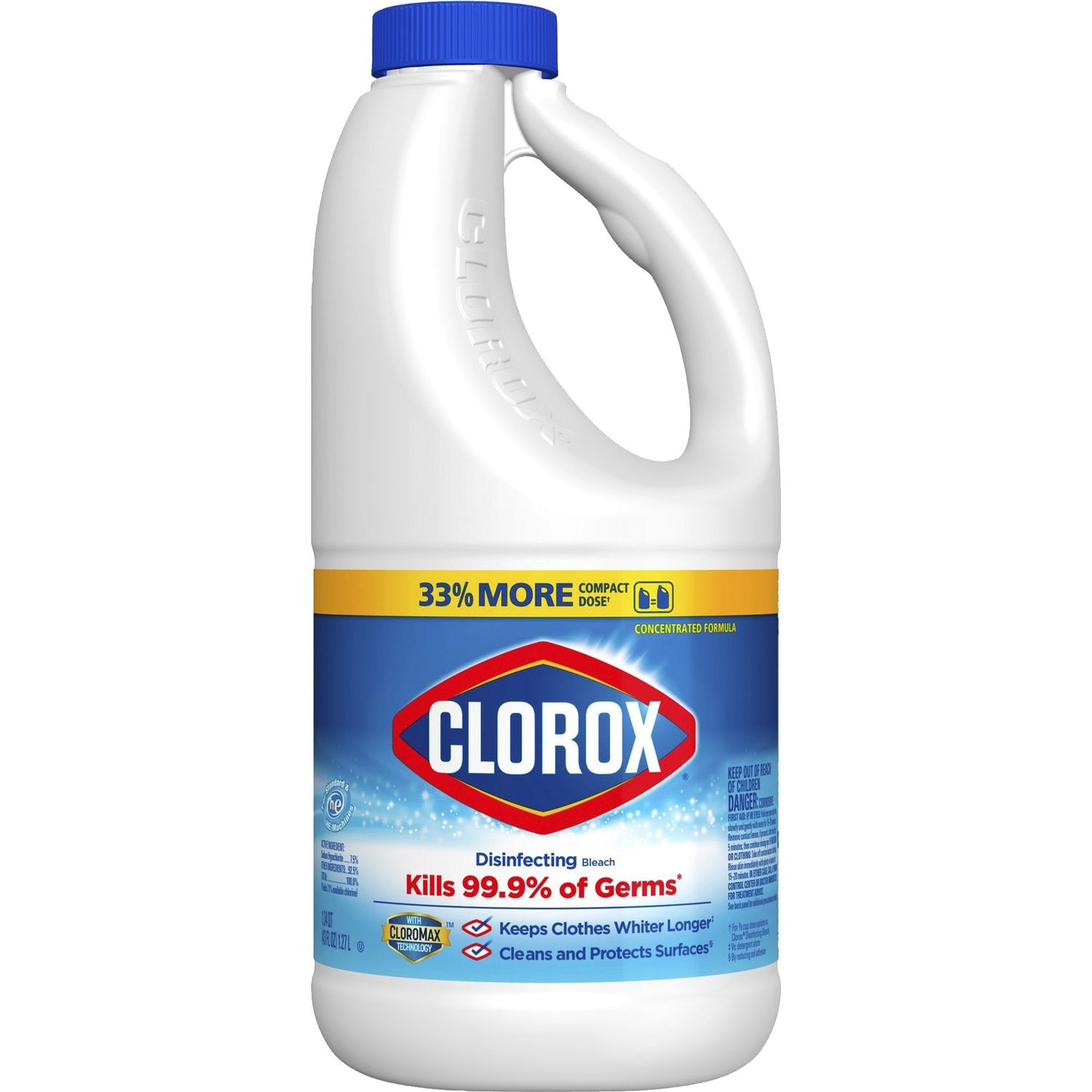 Disinfecting Bleach - Regular by The Clorox Company CLO32260CT