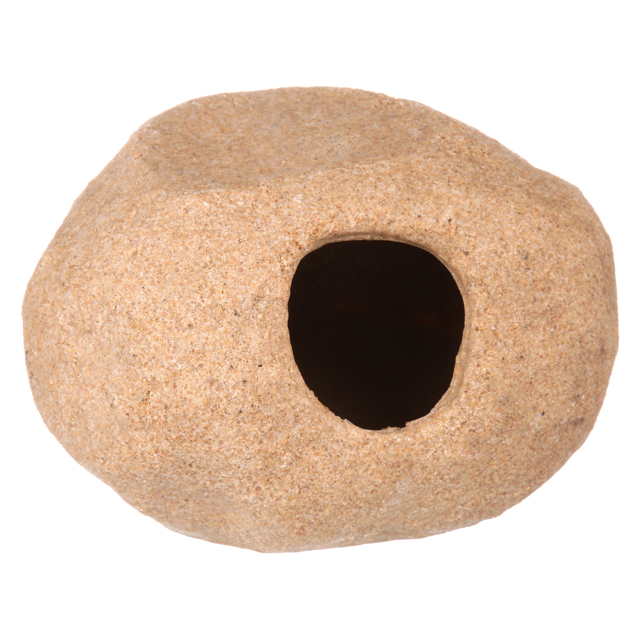 Penn-Plax Reptology Granite Stone Hide-Away for Reptiles – Extra Large