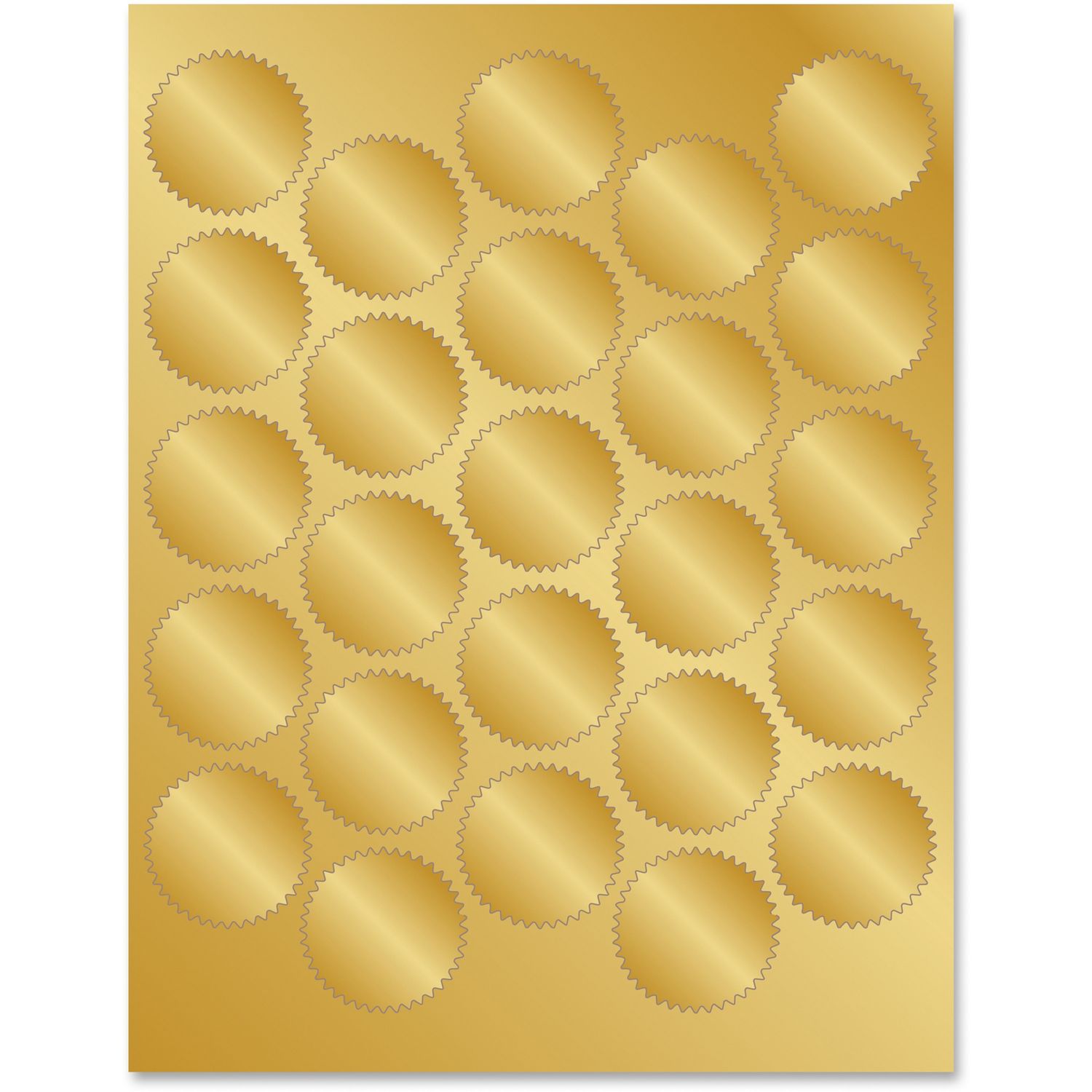 Gold Foil Seals by Geographics， LLC GEO47839